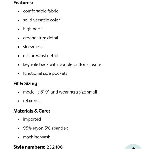 NWT! Maurices Versatile Jumpsuit with Crochet Trim SOFT GREEN SIZE: SMALL - Picture 8 of 8